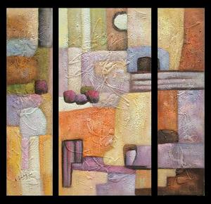 Dafen Oil Painting on canvas abstract -set343